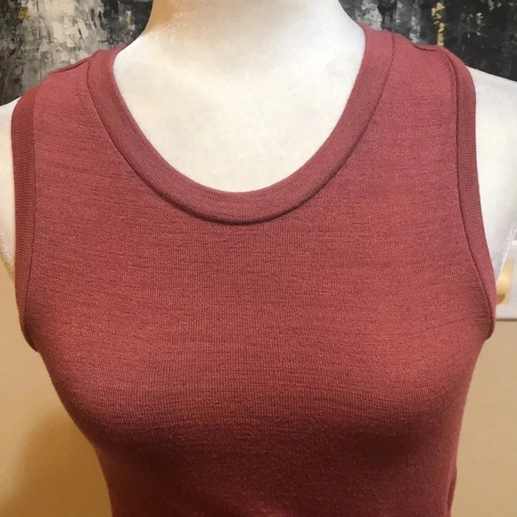 NWT Gap Sleeveless Racer Back Tank Styling Knot Twist Midi Dress Size XS - Picture 6 of 14